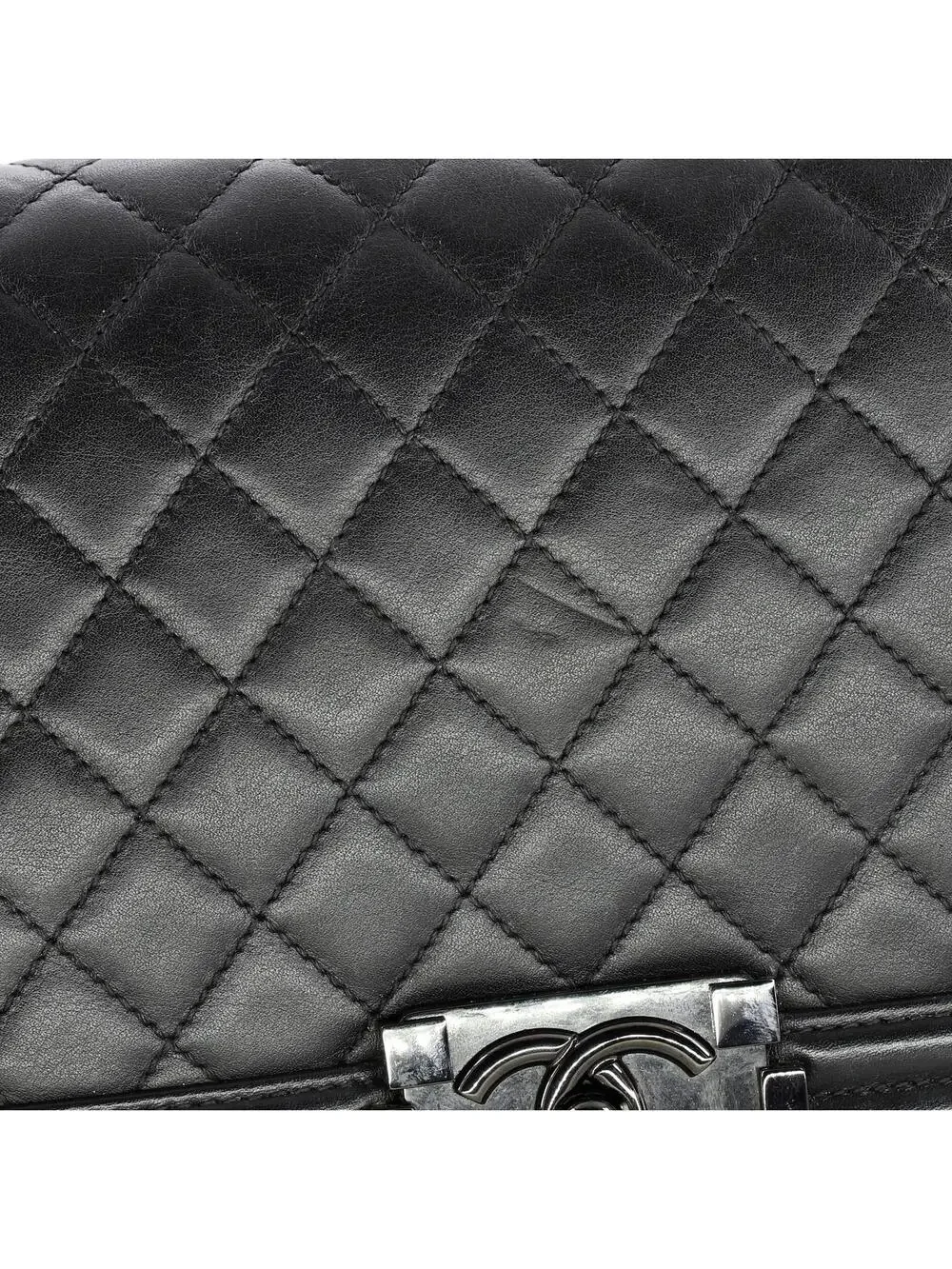 Chanel So Black Boy Flap Bag Quilted #301825C49B